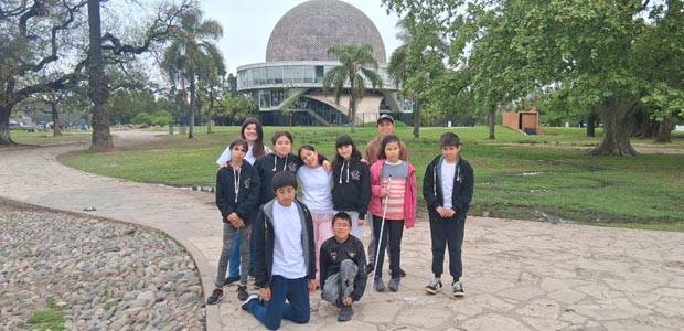 Alumnos de la Escuela Especial, muchos de ellos por primera vez, descubren Buenos Aires
