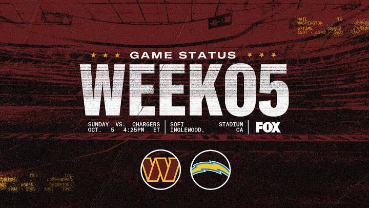 Game status | Jayden Daniels listed as active vs. Chargers