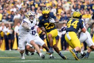 Michigan notes: Jordan Marshall goes over 100 yards with Justice Haynes out