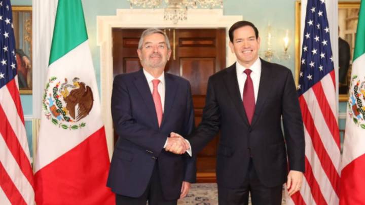 Marco Rubio y el canciller de México tienen una 'reunión muy productiva' sobre seguridad