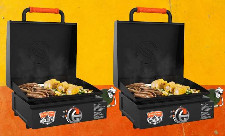 Blackstone’s 17” Portable Griddle is on sale with free shipping