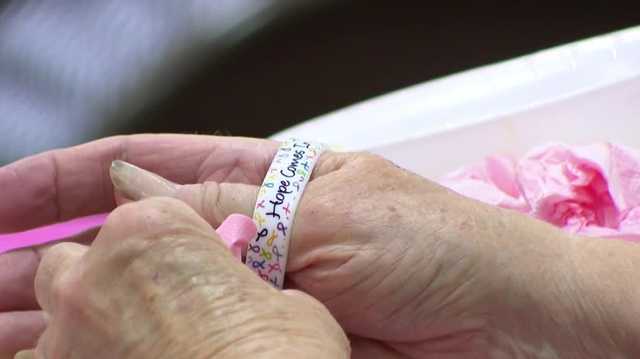 Dozens of women gather at annual cancer survivor celebration