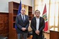 Presidente del Consejo de Ministros se reunió con legislador Eduardo Salhuana de APP