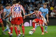 "Sos un caradura, un caradura". Atlético de Madrid aguantó con 10 el 1-1 ante Celta: la reacción de Simeone a la expulsión