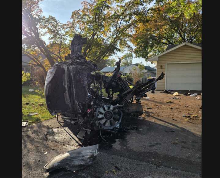 Man fled after crash into utility poles that killed 1, injured 2 in central Pa.