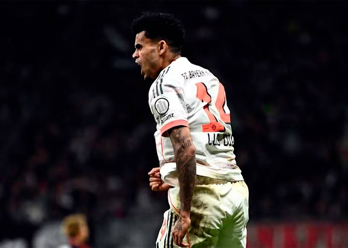 Los elogios de la página del Bayern Múnich a Lucho Díaz