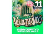 Invita Parques y Jardines a jornada de voluntariado en jardín desértico