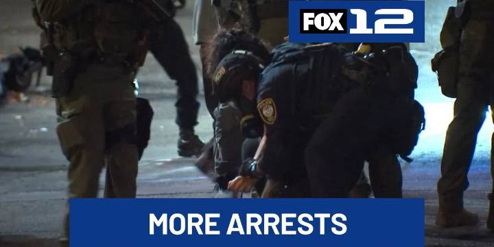 Latest updates: 2 more arrested at protests near Portland ICE facility, police say