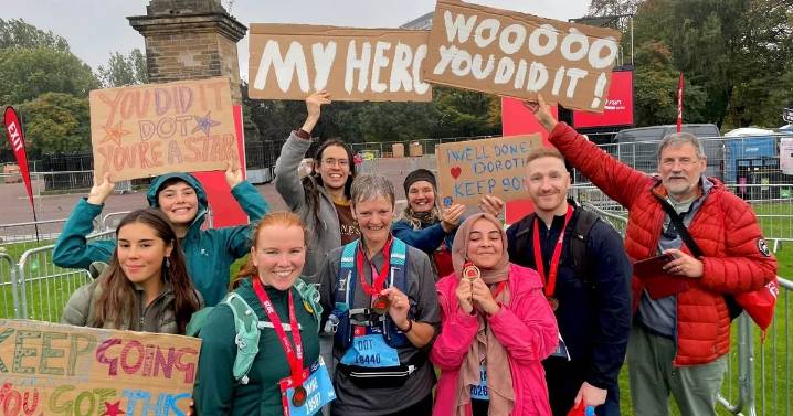 Midlothian woman completes 'impossible' challenge as stroke left her in wheelchair