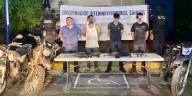 Delincuencia “motorizada”: caen 4 civiles con armas largas y motocicletas tras fuerte operativo en Navolato