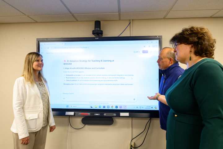 The future is now: Artificial intelligence task force helps WVSOM navigate evolving technology