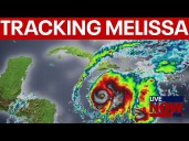 Hurricane Melissa intensifies as it heads toward Jamaica