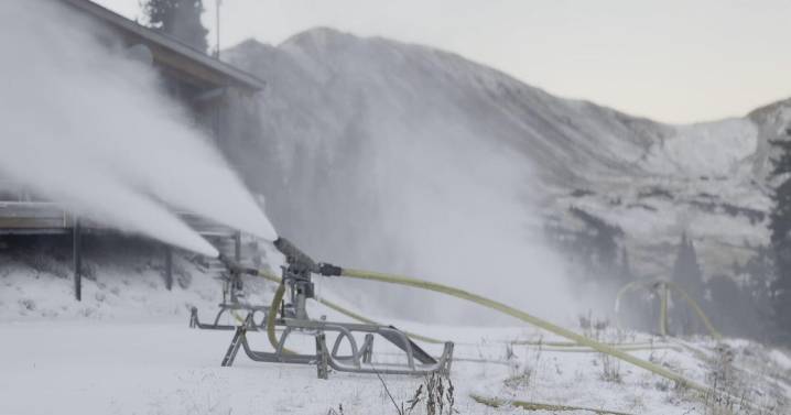 Loveland Ski Area begins making snow ahead of Colorado's ski season