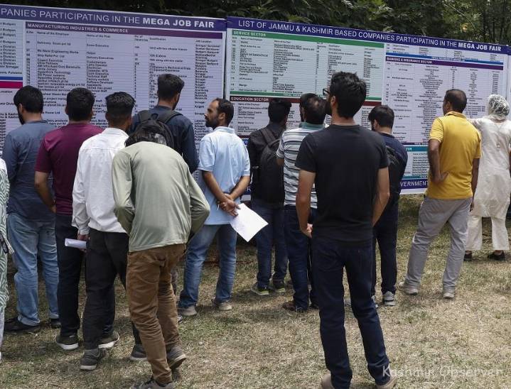 Over 3.61 Lakh Educated Unemployed Youth Registered in J&K: Govt