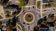 Cutting emissions, the roundabout way, in New Hampshire