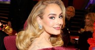 Adele spotted for first time in six months in glam curve