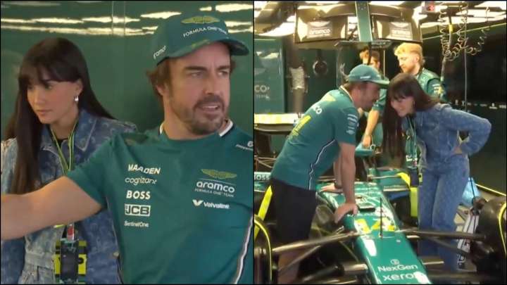 Aitana, invitada de Fernando Alonso al GP de México 2025 de Fórmula 1