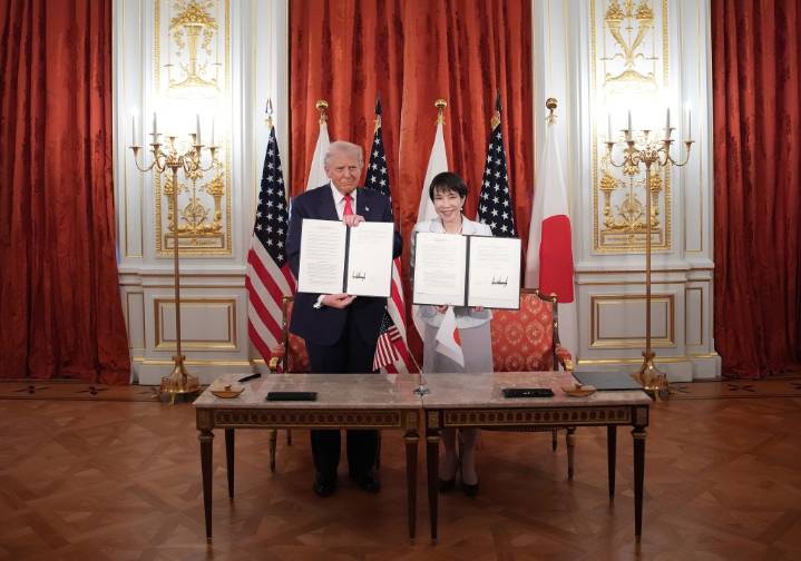 Trump hails ally Japan, offers Takaichi ‘anything you want’