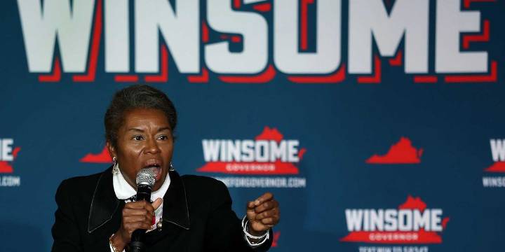 Earle-Sears' campaign bus bursts into flames days before election for Virginia governor