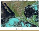 Se formó la tormenta tropical Priscilla frente a costas de Jalisco, Colima y Michoacán