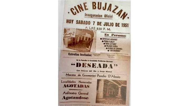 FOTOS HISTÓRICAS, el Cine Bujazán, testigo de la historia