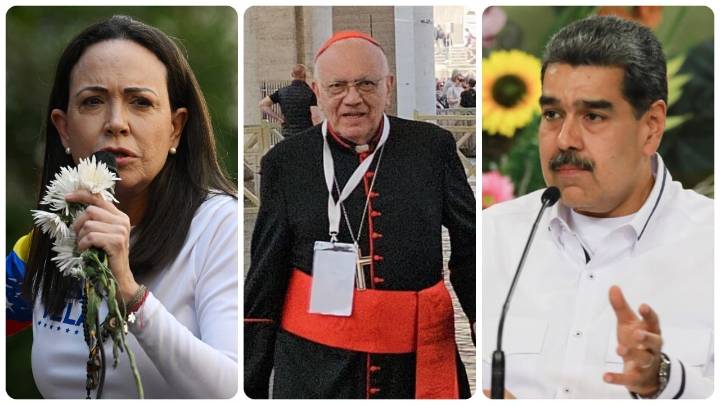 María Corina Machado denuncia represión del régimen de Maduro contra el cardenal Baltazar Porras: “Oramos por su seguridad”