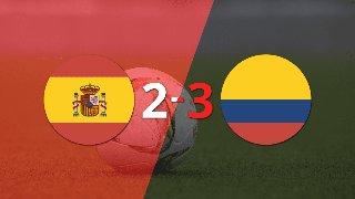 Colombia pasó a Semifinales con una victoria agónica ante España