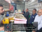 Market Checking drive conducted at main Bazaar Samba ahead of Diwali