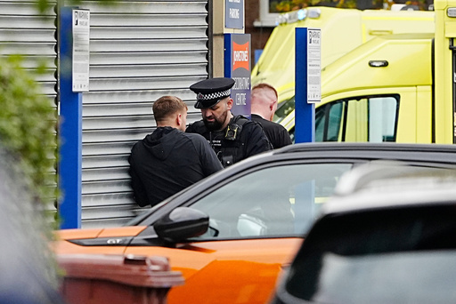 Four people injured after car ramming and stabbing outside synagogue in Manchester, police say