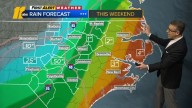 Clouds today, wet & breezy weekend