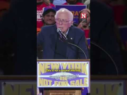 AOC And Sanders Support Mamdani At Rally In New York