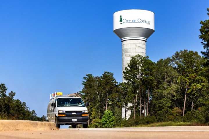 Water projects on track, Conroe city officials ...