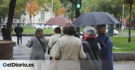 Lluvias este viernes en Madrid con ligera bajada de temperaturas