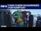 Fans spend hump day cheering Mariners on for ALCS Game 3