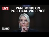 LIVE: Attorney General Pam Bondi delivers remarks on efforts to combat political violence