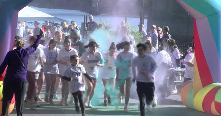 Hundreds gather in Bangor for 13th annual Pound the Pavement to End Cancer