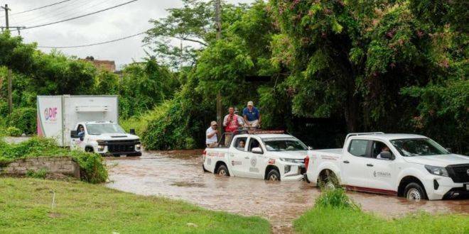 Lluvias de ayer afectaron a 31 estados del país