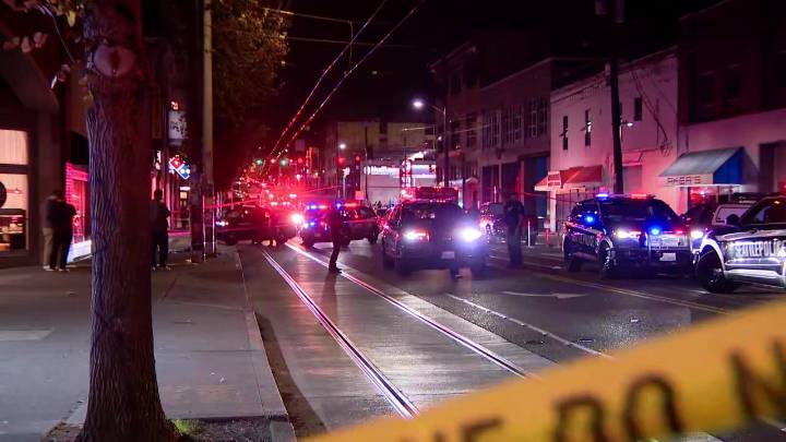 No suspects in custody after Capitol Hill shooting