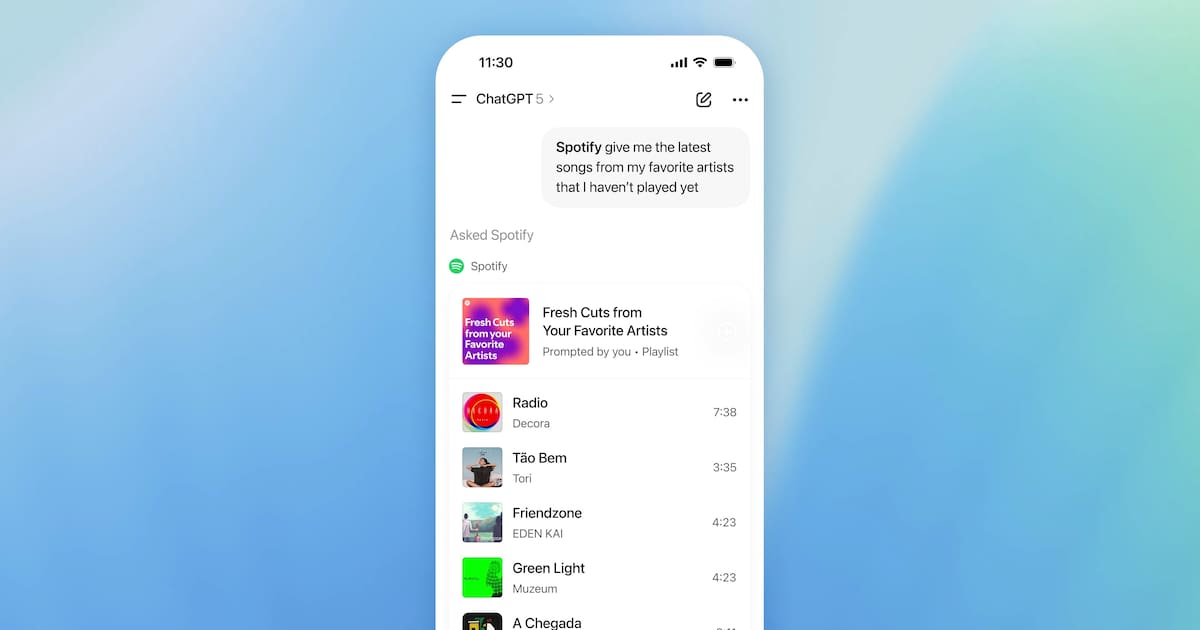 Spotify ya está en ChatGPT: Así es como puedes usarla te lo decimos paso a paso