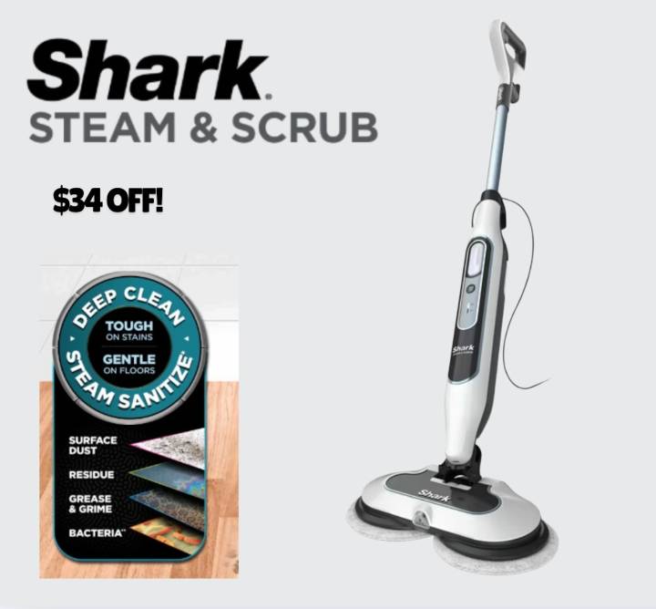 Walmart slashes price on Shark Steam Mop: Now $132 for holiday shoppers