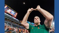 Texas and Penn State fall out of AP Top 25, Miami jumps Oregon to No. 2 behind Ohio State
