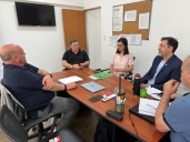 Salud Reunión con autoridades de IOMA