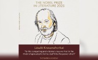 Hungarian writer Laszlo Krasznahorkai wins Nobel Prize in literat...