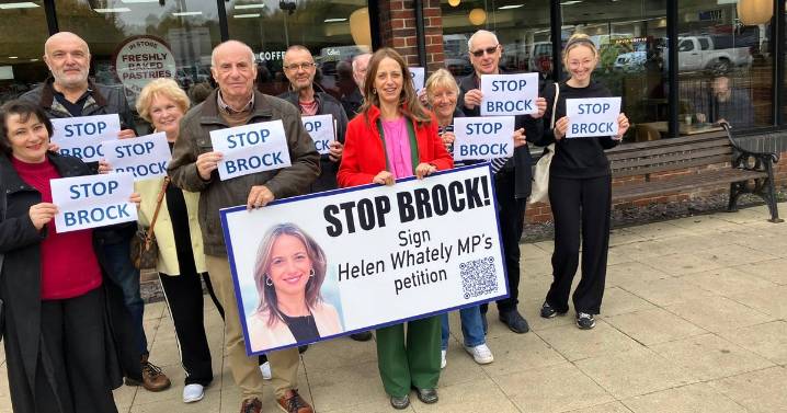 Low turnout for Kent MP’s M20 Operation Brock protest rally as parish chairs stay away