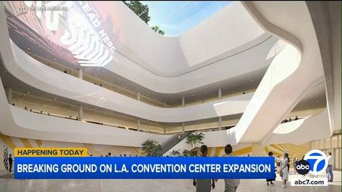 Los Angeles breaks ground on massive $2.62 billion expansion on LA Convention Center
