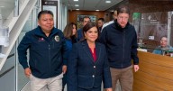 Clara Brugada y el secretario Pablo Vázquez visitan a policías lesionados tras marcha del 2 de octubre