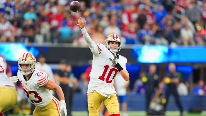 49ers quarterback Mac Jones limited in practice Thursday