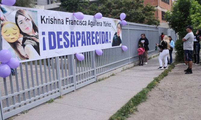 Amplían detención de cuatro  imputados en caso Krishna Aguilera