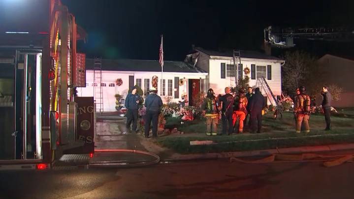 1 injured in Grove City house fire