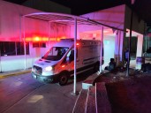 Dos motociclistas resultaron lesionados y acusan a oficiales de Seguridad Pública de haberles disparado